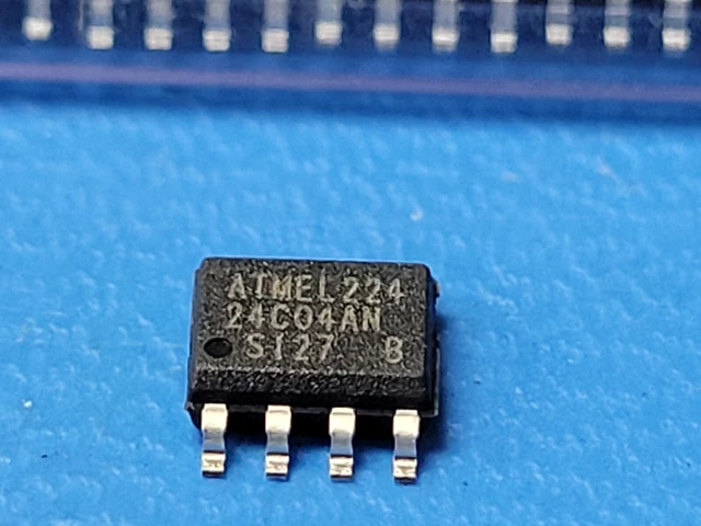 (100 Pcs) At24C04An-10Si-2.7 Atmel Ic Eeprom 4Kbit I2C 400Khz 8Soic T&R