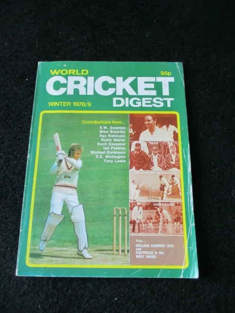 World Cricket digest winter 1978/9 , Magazine good used condition great read