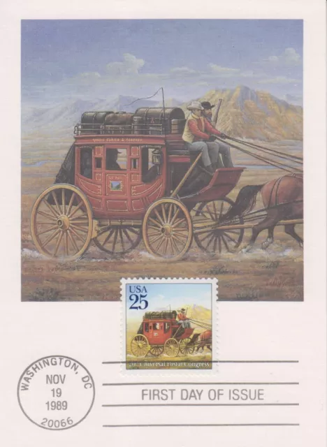 FDC Kutsche USA 3