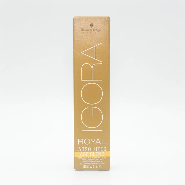 Schwarzkopf Professional Igora Royal Permanent Hair Color Creme Dye (2.1 oz) 40 Medium Brown Schwarzkopf Professional Igora Royal Permanent Hair Color Creme Dye (2.1 oz) 40 Medium Brown