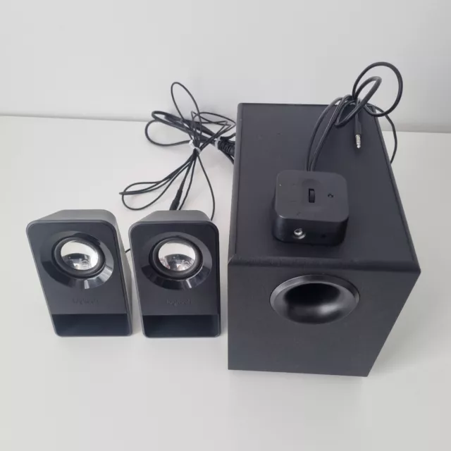 Logitech Z213 2.1 Speaker System With Subwoofer Tested Free Tracked Postage