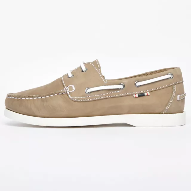 Jack & Jones Marin Hommes Mocassins Cuir Bateau Casual Chaussures Pierre Grade B