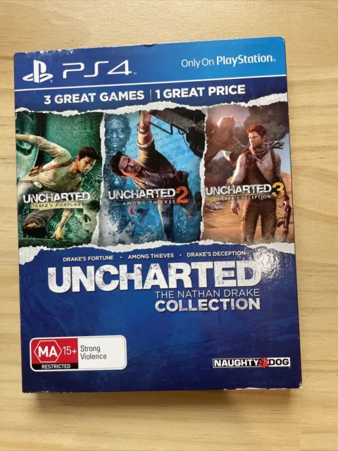 UNCHARTED THE NATHAN Drake Collection (Sony PlayStation 4 PS4) $10.00 -  PicClick AU