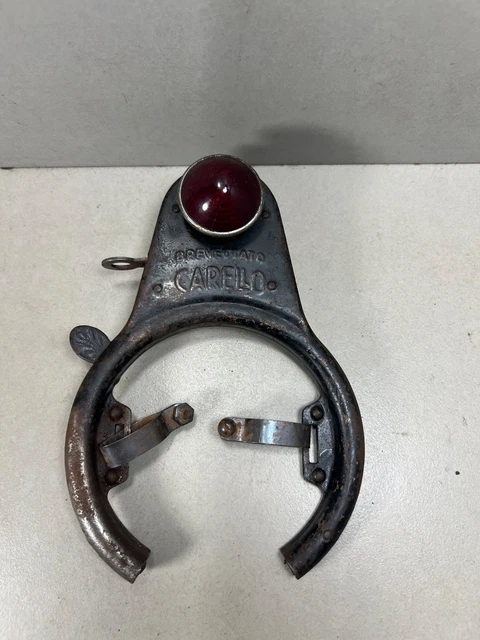 Phare Vélo Vintage Radios N°20 - Laiton Chromé (pour Bianchi, Taurus, Etc.)