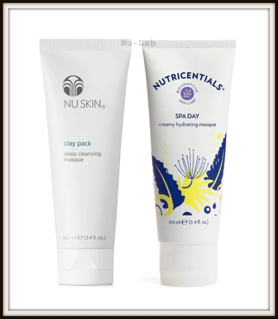Nu Skin NuSkin Masque - CLAY PACK Deep Cleansing & SPA DAY Creamy Hydrating