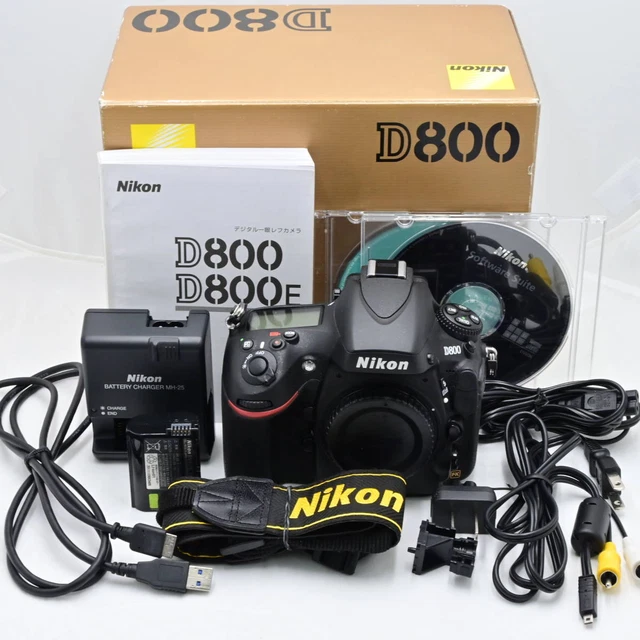 2460 shots!!!Mint!!!/Nikon D800 36.3MP FX Digital Camera Body/from Japan!!!