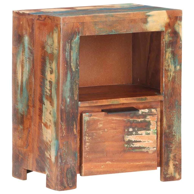 Table de Chevet Table de Nuit Armoire de Lit Chambre Multi-matériau vidaXL