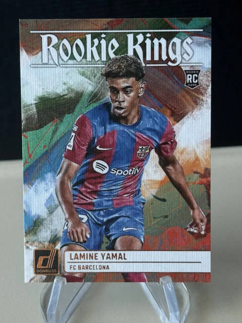 Carte à Collectionner Lamine Yamal ROOKIE RC REFRACTOR - Topps Chrome Merlin 2024 - Carte Rare SSP, état Neuf