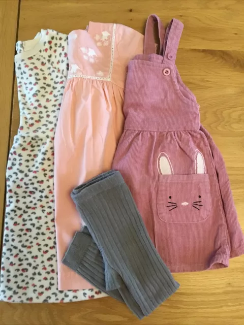 Paquete de ropa para niñas, talla 12-18 meses.