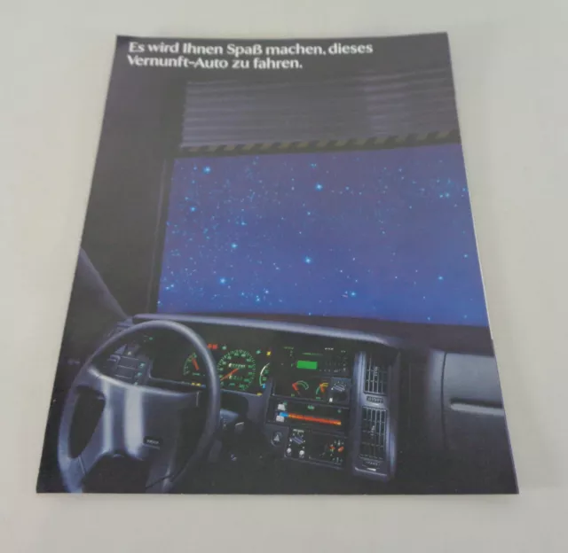Prospekt / Broschüre Volvo 440 Ausgabe ca. 1990
