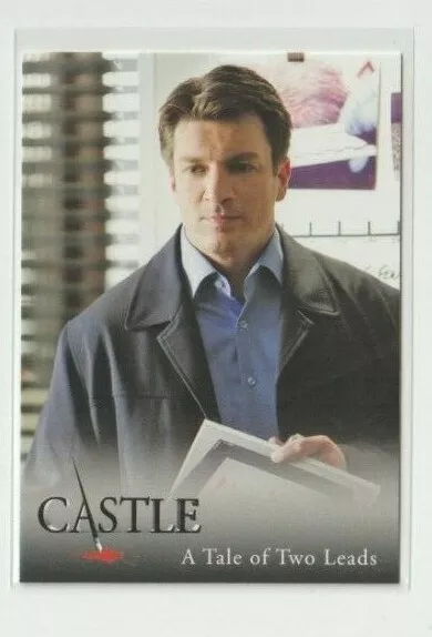 Castle TV Show Seasons 1 & 2 Trading Card Nathan Fillion Richard Castle #64