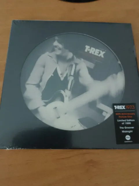 T.REX=THE GROOVER 50th ANNIVERSARY LIMITED (1000) 7" PICTURE DISC (SEALED=MINT)