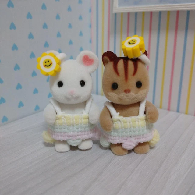 Sylvanian Families Handmade Bonbon One Piece Nico-Chan Earring Set