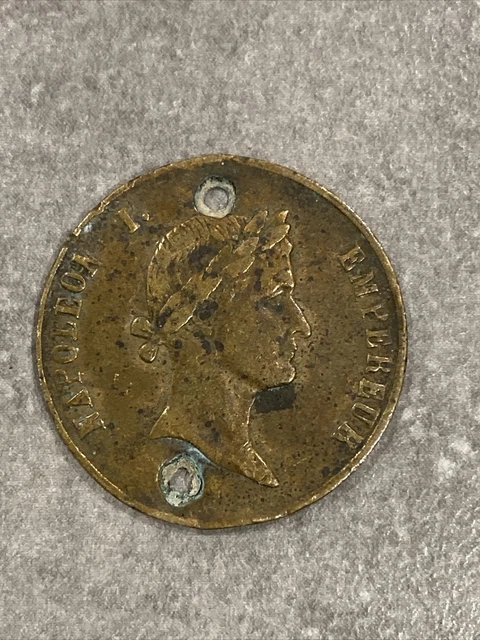 Médaille Napoléon III Empereur En Bronze - XIXème Siècle, Médailles Françaises