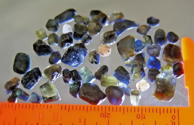 " SPECIAL "  Australian Natural Rough Sapphires 40cts Gemstone Specimens