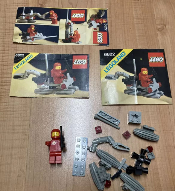 Lav en seng afstemning pakke LEGO VINTAGE 6822 Space Digger complet avec instructions & découpes de  boite EUR 40,00 - PicClick FR