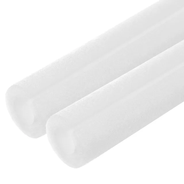 Foam Tube Sponge Protective Sleeve Heat Preservation 60mmx30mmx500mm, Pack of 2