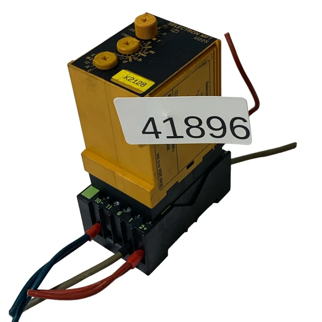 Selectron MFT U22S-US VDE0435 Time Delay Relay