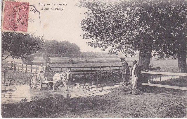 CPA 109 - Egly Le Passage à ford de l'Orge