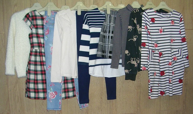 JASPER CONRAN GAP H&M etc Girls Bundle Skirt Tops Dress Cardigan Age 6-7 122cm