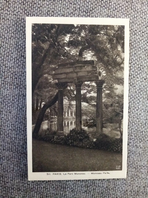 Cpa Paris Le Parc Monceau