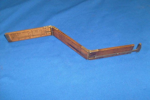3 Fold 12 " boxwood ironmonger's caliper rule, J. Rabone & Sons 33 3 Fold 12 " boxwood ironmonger's caliper rule, J. Rabone & Sons 33