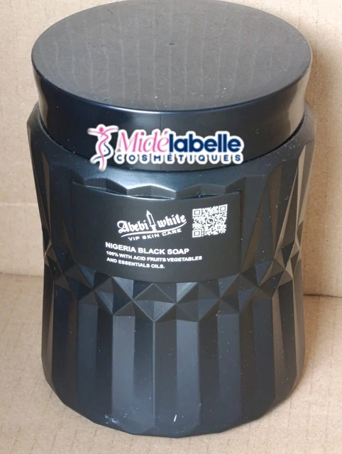 Savon Noir Du Nigeria - Savon éclaircissant Anti-taches 450g - Pour Tous Types De Peau