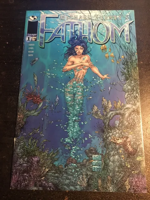 Fathom#1 Incredible Condition 9.4(1998) Micheal Turner Story And Art, Wow!!