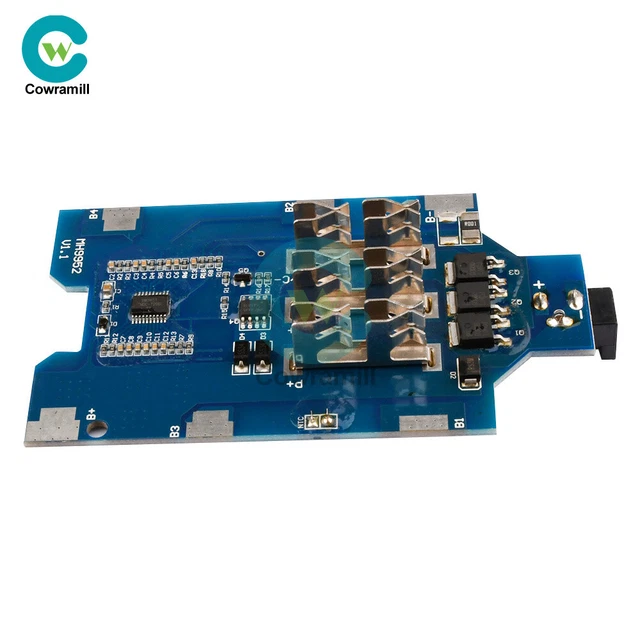 5S 18A 18.5V 21V Lithium Battery BMS Protection PCB Board For Drill Battery Packs