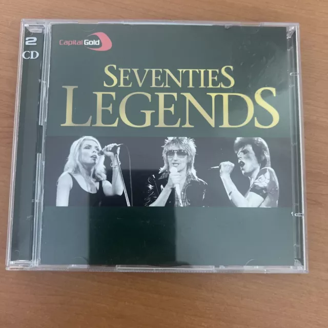 Capital Gold 70's Legends by Various Artists (2 CD) MINT CONDITION 🟢