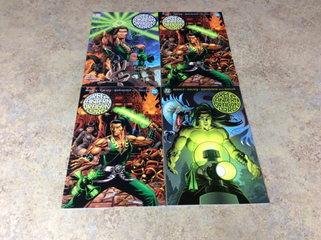 Green Lantern Dragon Lord #1,2,2,3 Of 3 Lot Of 4 Comic Vf 2001 Dc