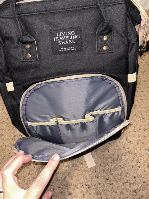 Living Traveling Share Baby Diaper Bag Multi-Function Travel Backpack 3