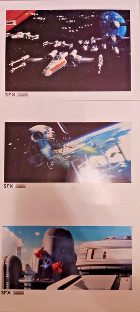 RARE Star Wars Trilogy Scenes Double Sided SFX Lucasfilm 1997 Prints