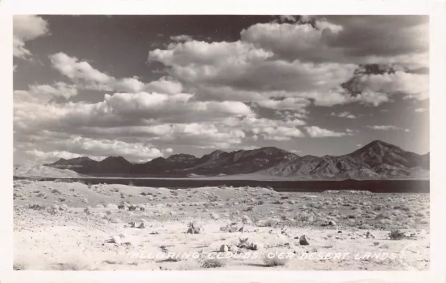 RPPC Pomona Mojave Desert CA California Cactus Nomad Land Photo Vtg Postcard B50