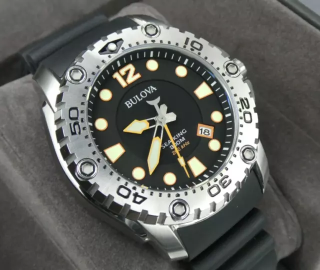 Bulova	Sea King 96B228 300m Divers watch RRP £349