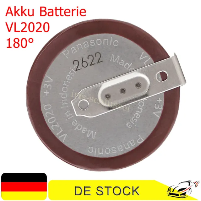Batterie VL2020 Lithium 180 Grad Für BMW Mini Cooper One R55 R56 R60 Schlüssel