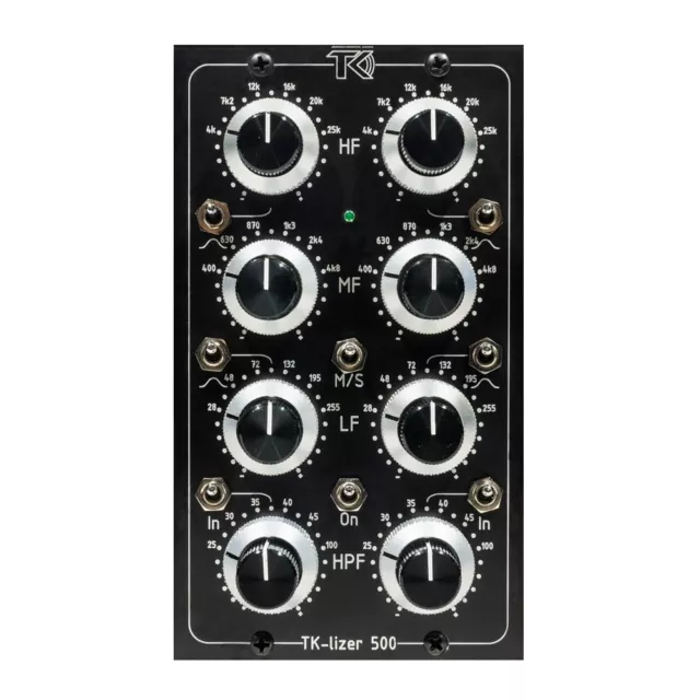 TK Audio TK-lizer 500 Series 3 Band Bax EQ Equalizer Mid-Side | Atlas Pro Audio