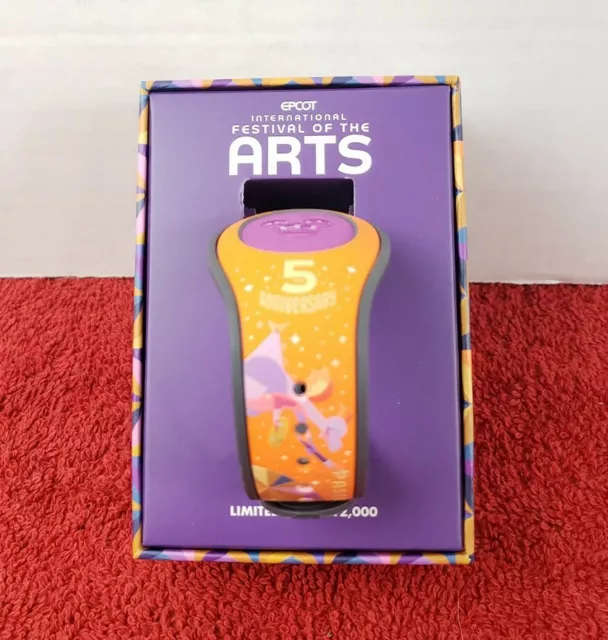 Disney Parks  Epcot Festival Of The Arts Figment LE 2021 Passholder MagicBand