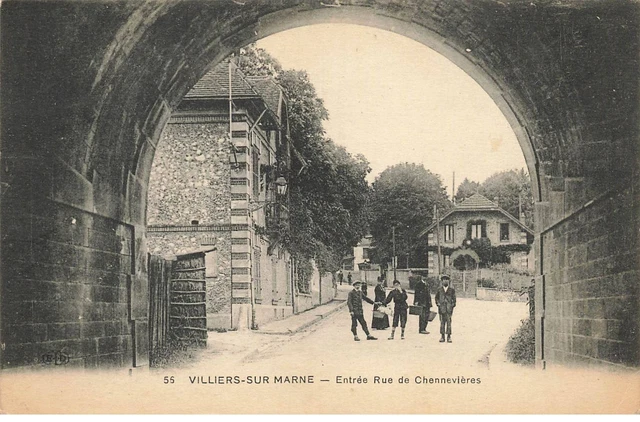 94 Villiers Sur Marne Ai#Dc808 Entree Rue De Chennevieres