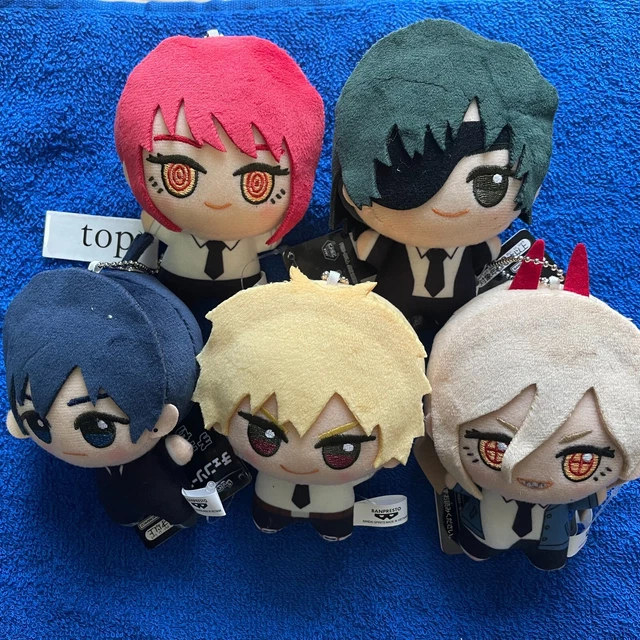 SET-5 CHAINSAW MAN Plush Chibi-Gurumi Denji Aki Power Makima Himeno