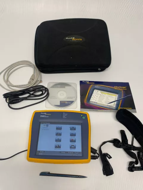 Fluke Networks EtherScope Series Network Assistant With Case And Accessories