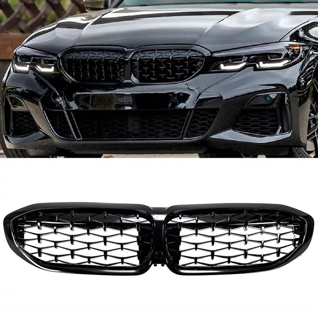 Diffuseur Performance Noir Brillant Pour BMW Série 3 G20 G28 - Neuf, ABS, Modèle M Sport