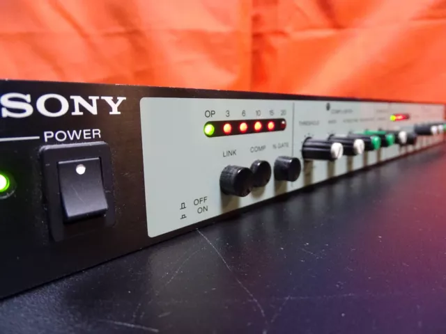 Sony MU-L021 Analog Compressor Limiter Studio Broadcast Vintage Made-in-Japan