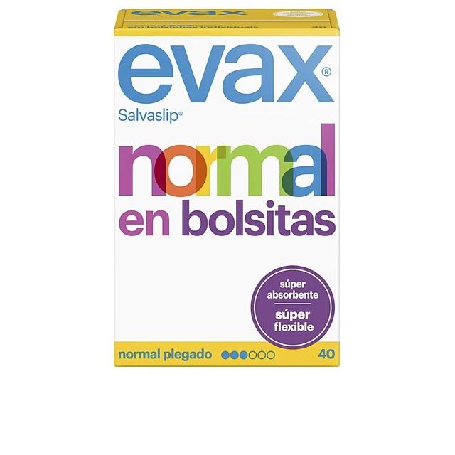 Higiene Evax mujer SALVA-SLIP normal en bolsitas 40 u