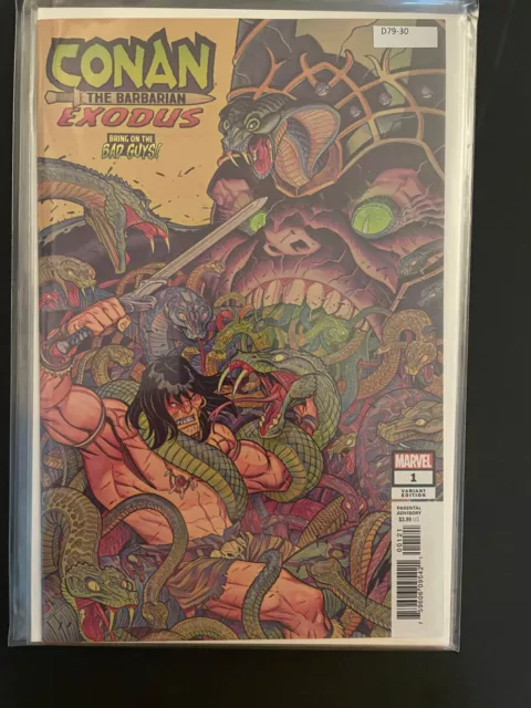 Conan the Barbarian Exodus 1 Variant High Grade 9.6 Marvel D79-30