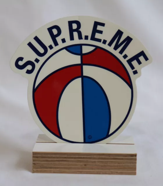 Supreme Basketball Red/White/Blue Sticker SS23 New Streetball