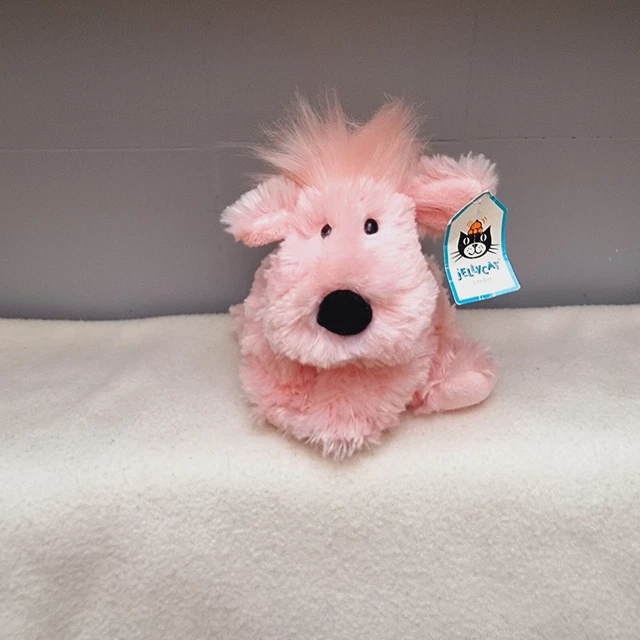 NEW JELLYCAT SMALL Truffle pink puppy dog 15cm Rare Retired BNWT £120.