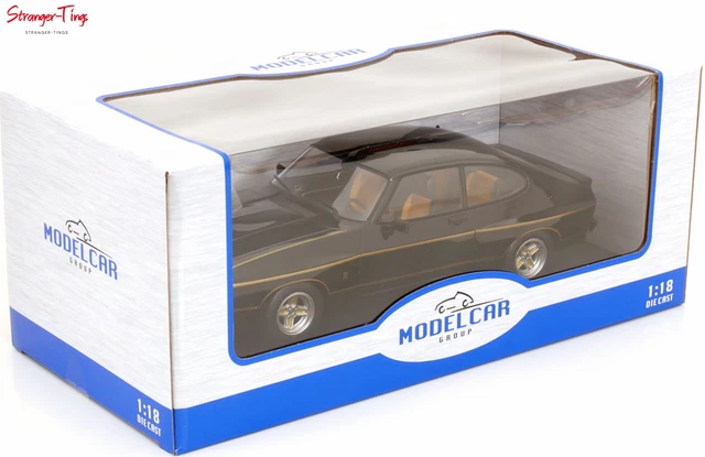 Modèle réduit Ford Capri Mk Ii 3.0 S X-pack , Orange, Rhd, 1977 1/43