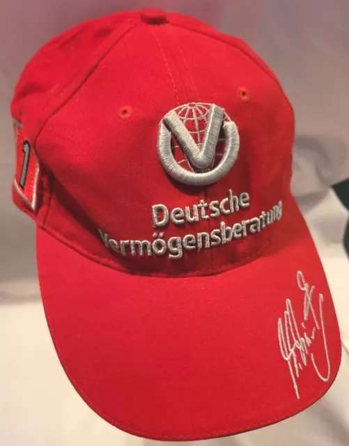 Ferrari Michael Schumacher Adult Size Baseball Cap Hat