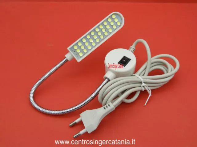 LED Lampada Lampadina Macchine Macchina Da Per Cucire Magnetico Calamita Magnete